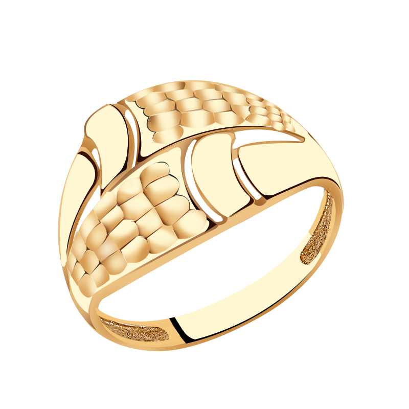 Золотое кольцо Красносельский ювелир АКд688-4032
