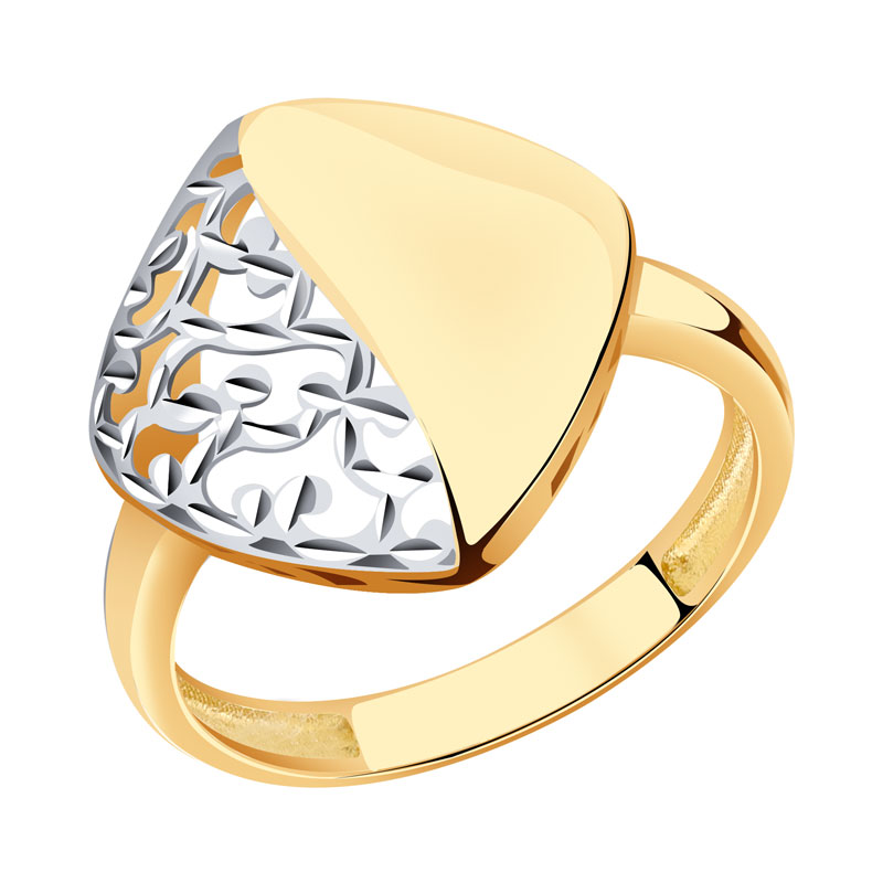 Золотое кольцо Красносельский ювелир РАКд557-3350
