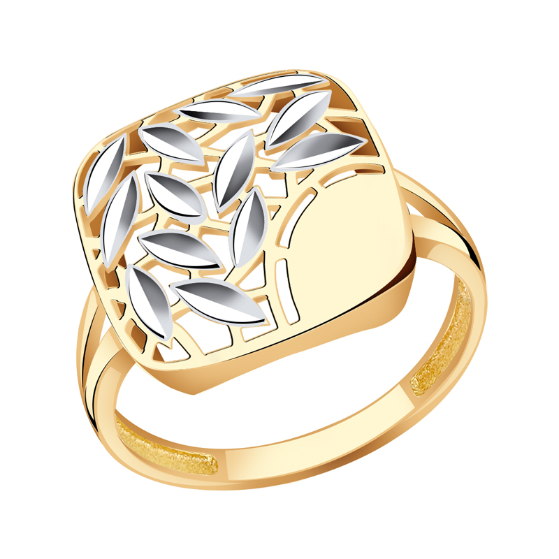 Золотое кольцо Красносельский ювелир РАКд612-3719