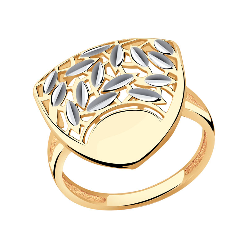 Золотое кольцо Красносельский ювелир РАКд615-3722