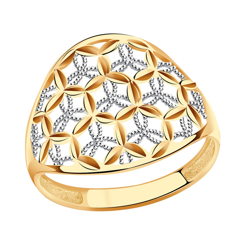 Золотое кольцо Красносельский ювелир РАКд707-4061