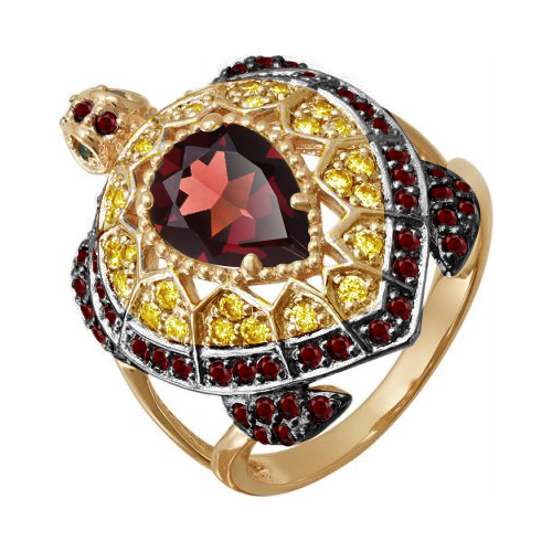 Золотое кольцо Красносельский ювелир РК3564 с фианитом
