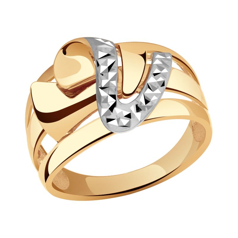 Золотое кольцо Александра кл2963сбк