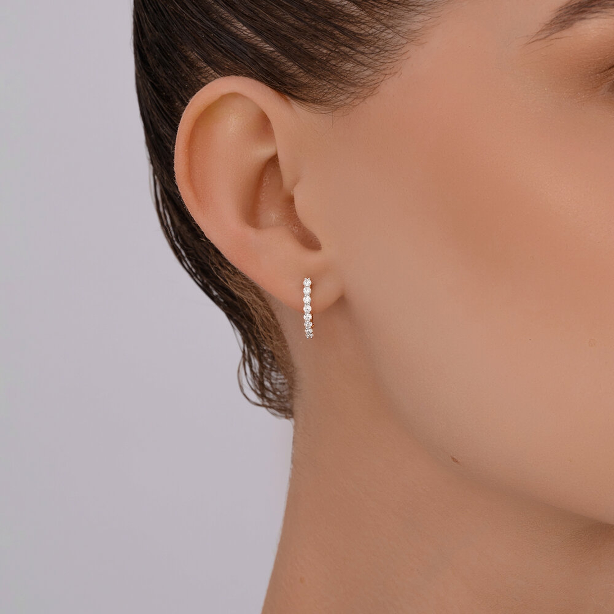 Золотые серьги SOKOLOV 0200511 с фианитом