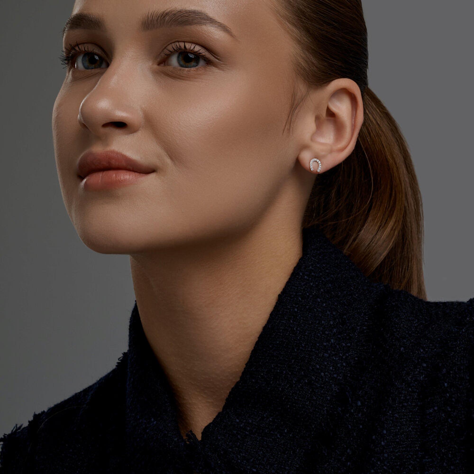 Золотые серьги SOKOLOV 0200900 с фианитом