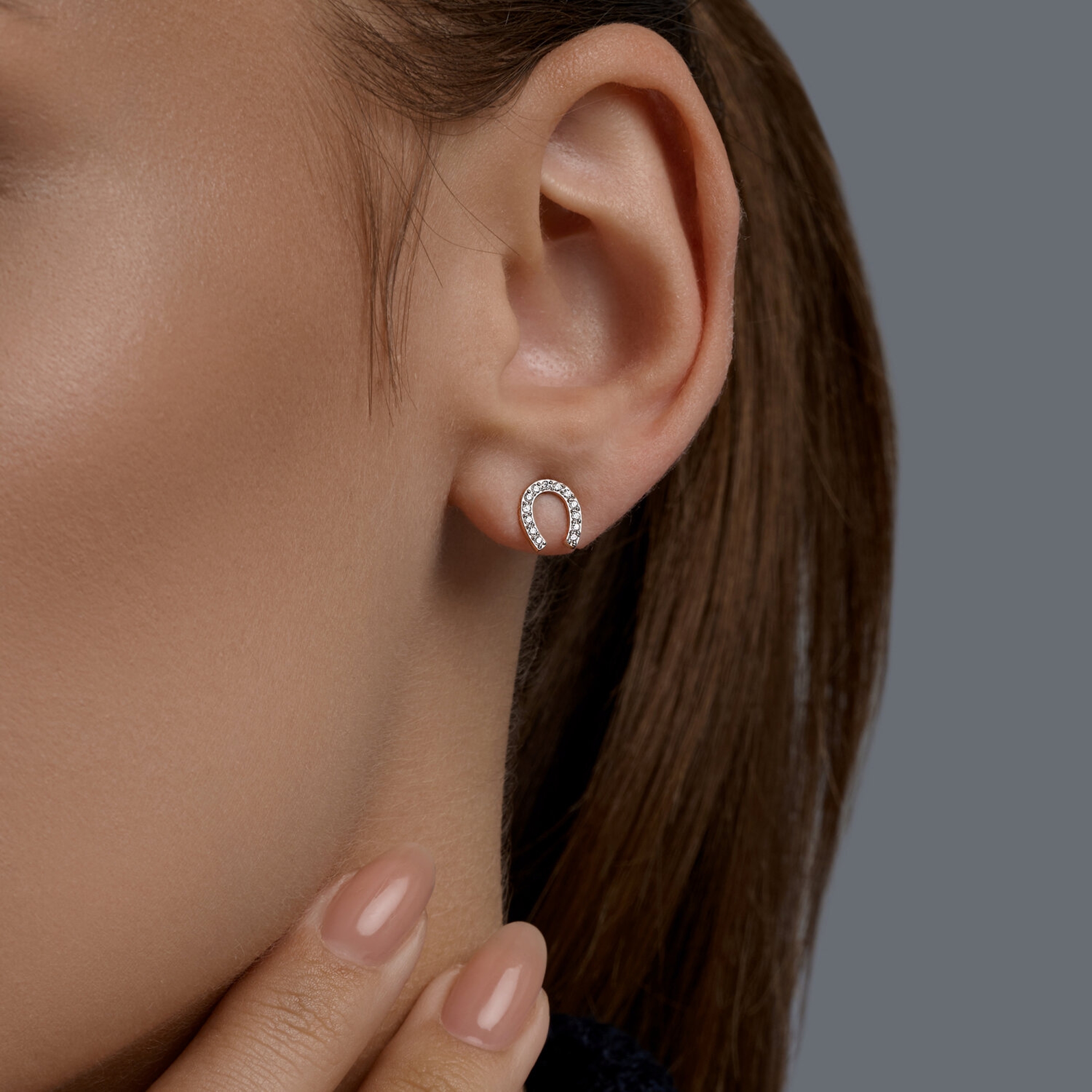 Золотые серьги SOKOLOV 0200900 с фианитом