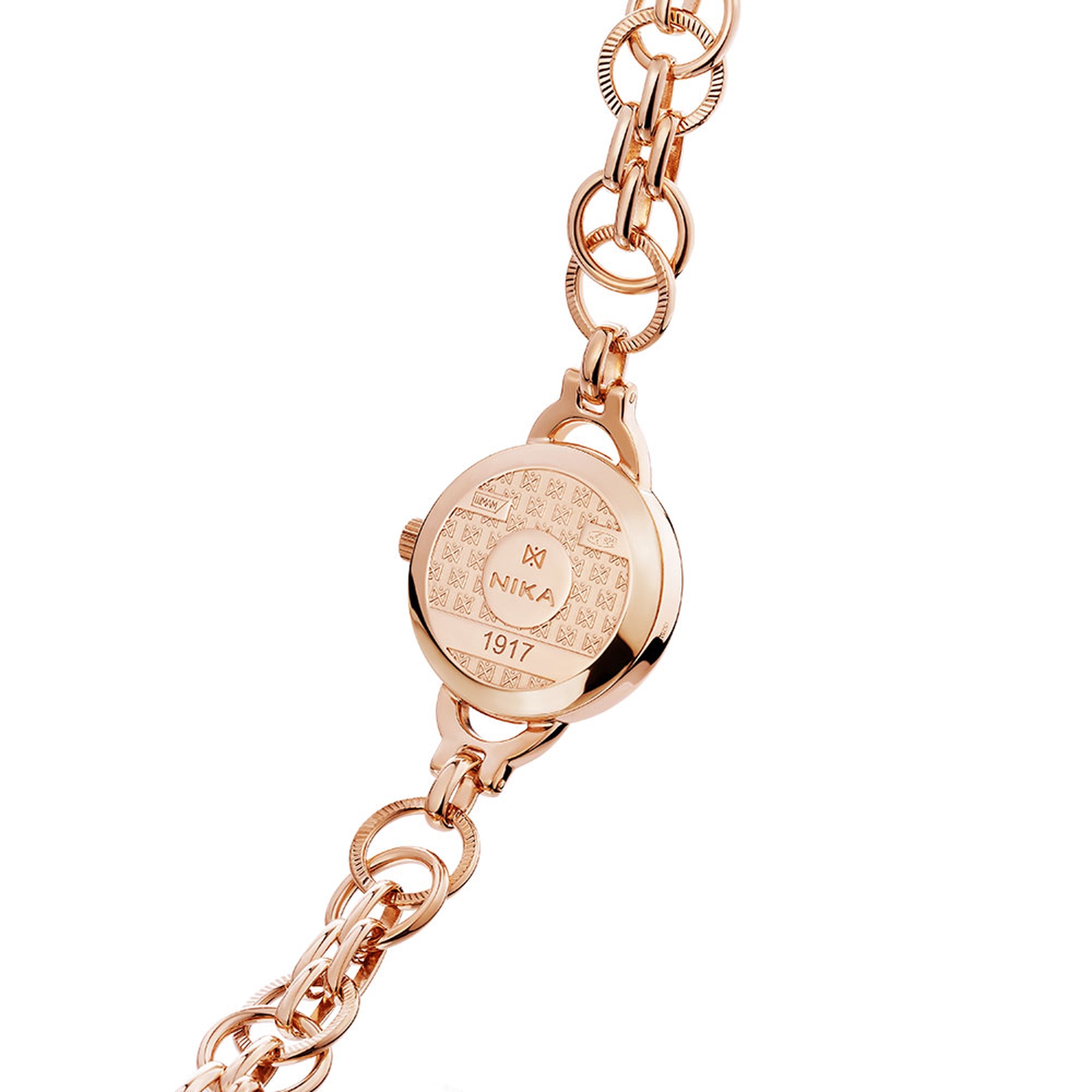 Часы из золочёного серебра Часовой завод Ника 0325.0.91.17H