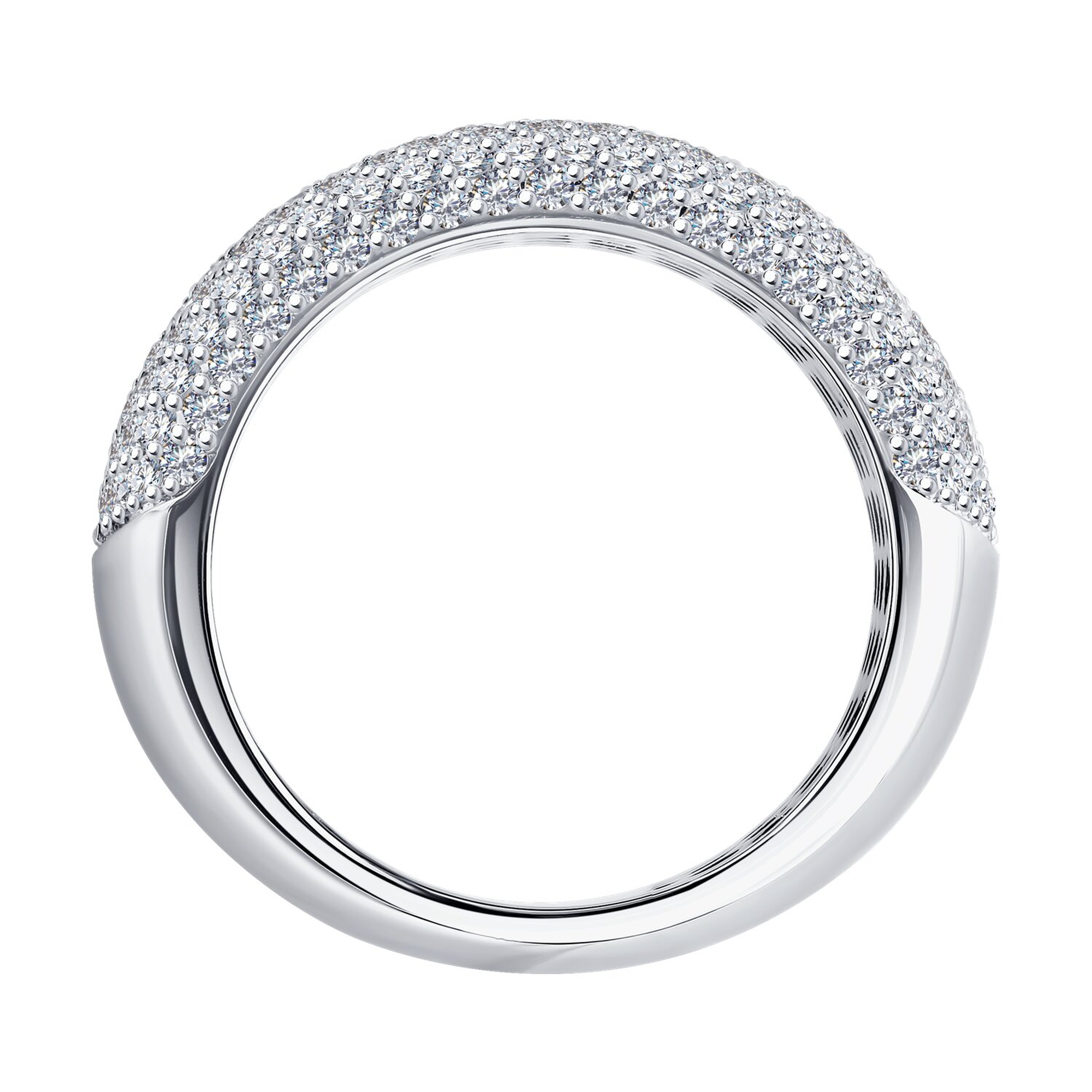 Золотое кольцо SOKOLOV 1012777-3 с бриллиантом