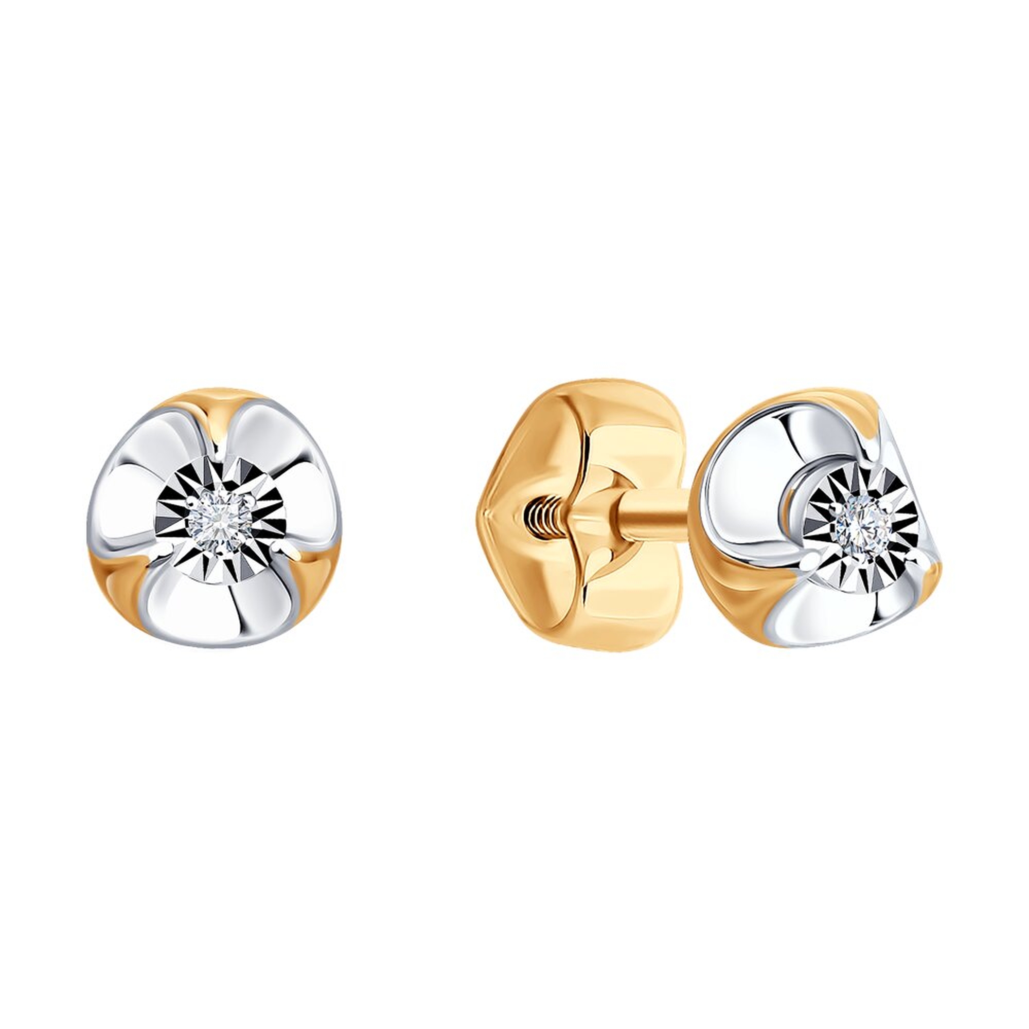 Золотые серьги SOKOLOV 1022599