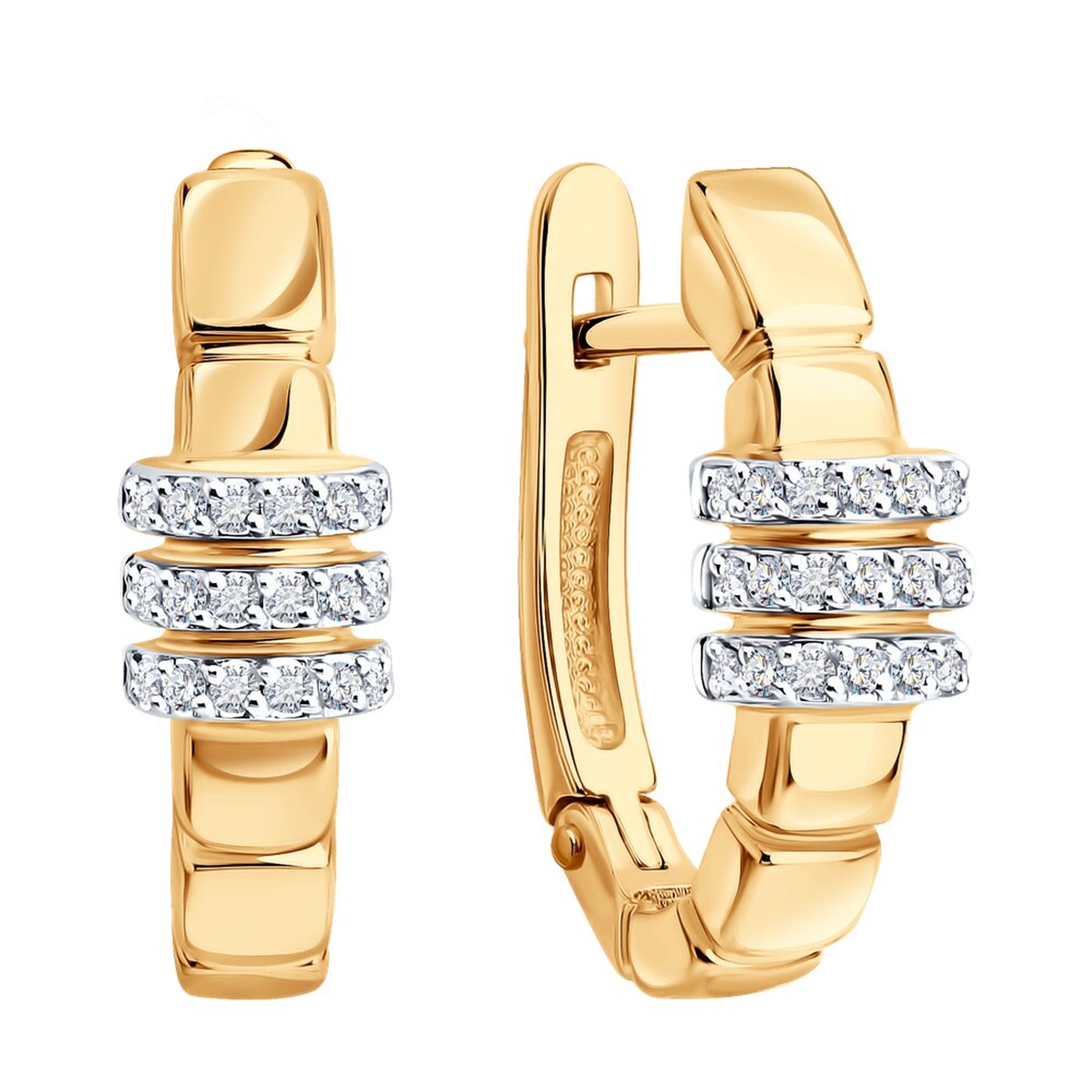 Золотые серьги SOKOLOV 1022639