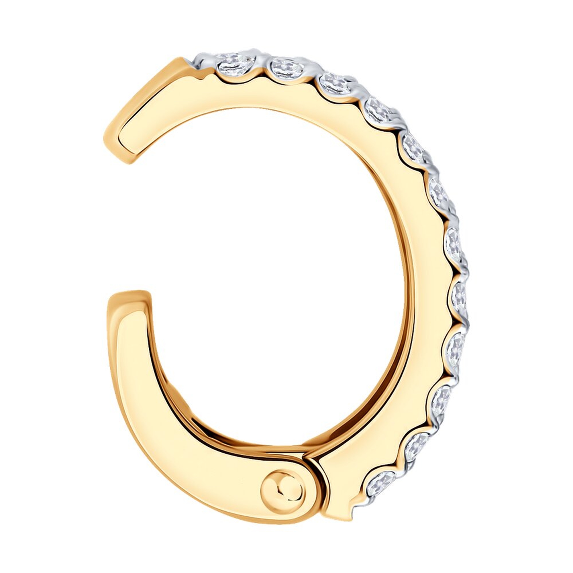 Золотые серьги SOKOLOV 1170030 с бриллиантом