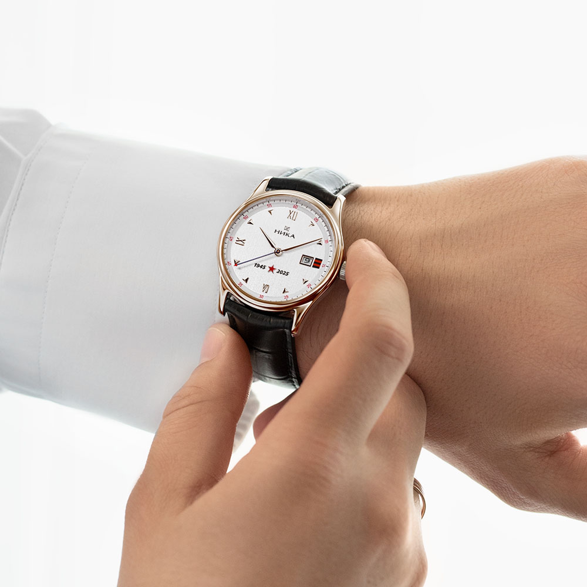 Золотые часы Часовой завод Ника 1267.0.1.13A.B