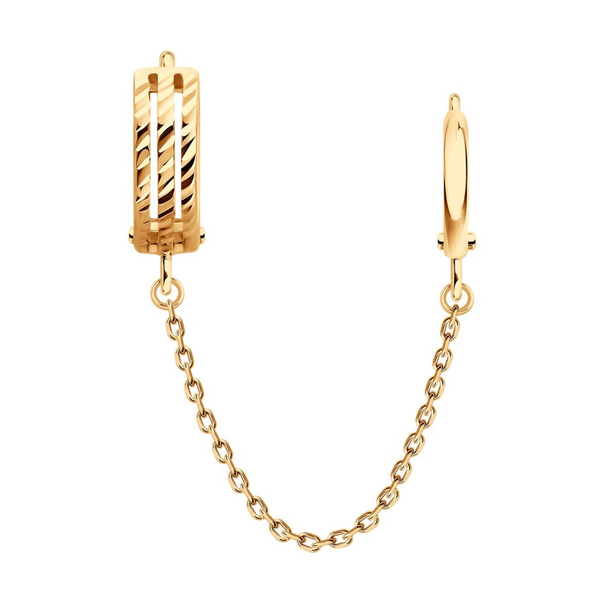 Золотые серьги SOKOLOV 170064 с фианитом