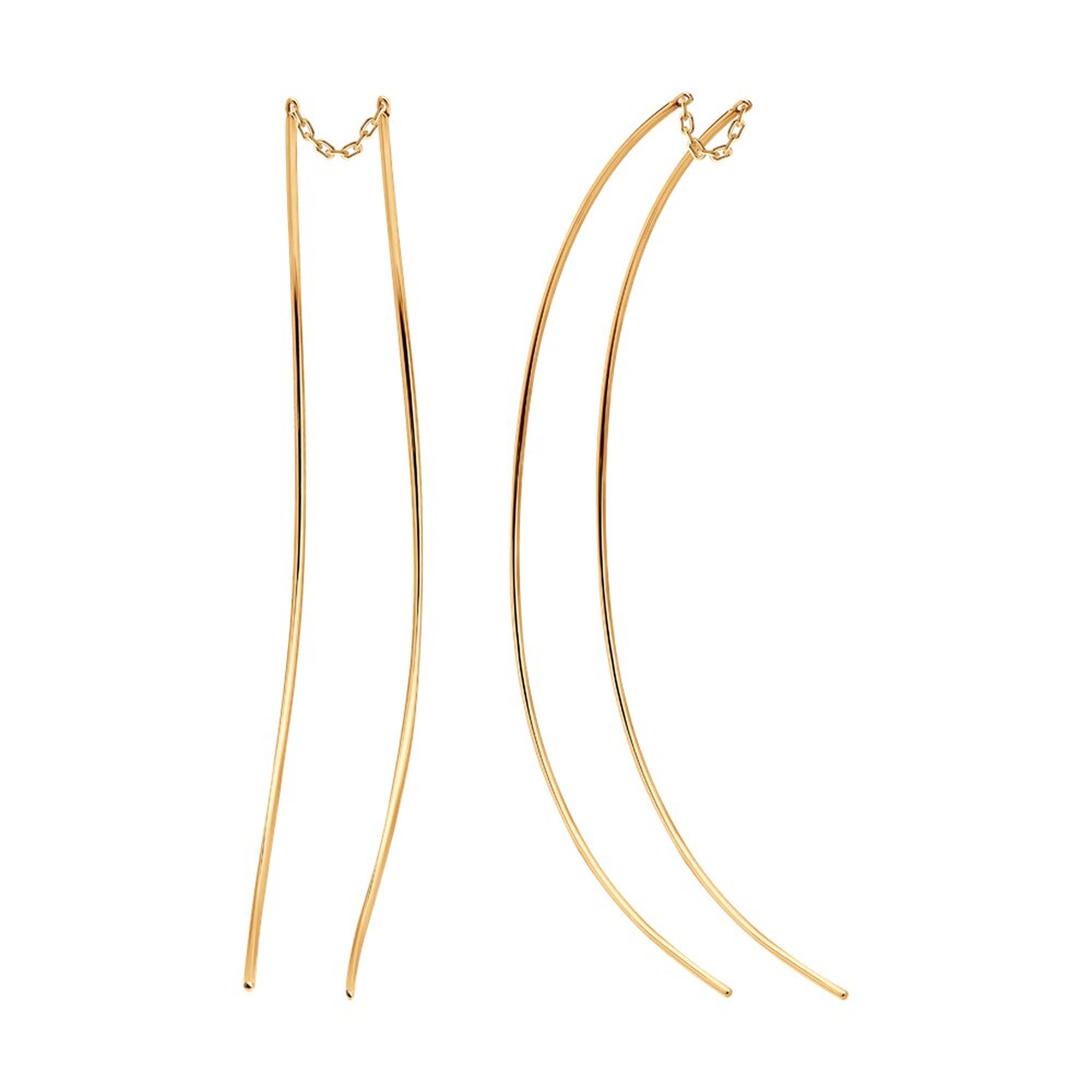 Золотые серьги Diamant 51-123-00932-1