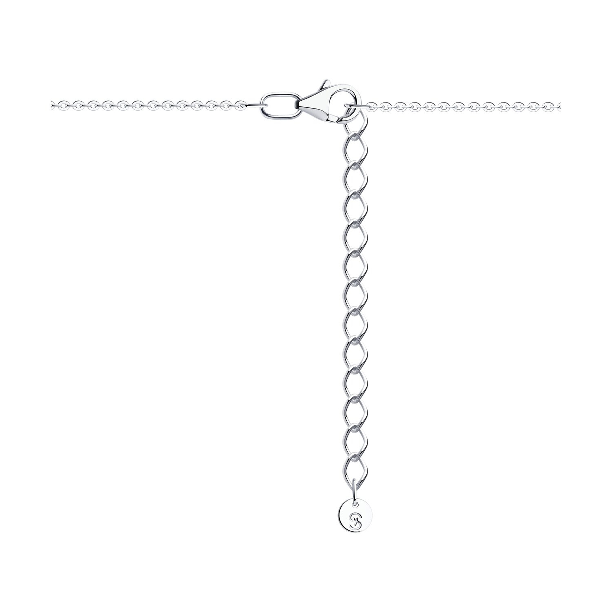 Серебряное колье Diamant 94-170-00239-1
