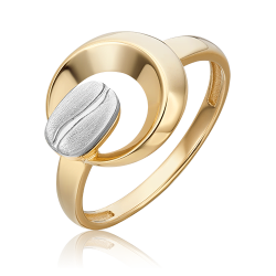 Кольцо из комбинированного золота Platina 01-5565-00-000-1121 01-5565-00-000-1121 фото
