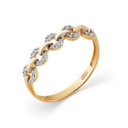 Золотое кольцо Мастер Бриллиант 01M1-108418-00-00 с бриллиантом 01M1-108418-00-00 фото