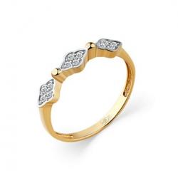 Золотое кольцо Мастер Бриллиант 01M1-108430-00-00 с бриллиантом 01M1-108430-00-00 фото