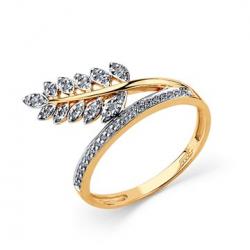 Золотое кольцо Мастер Бриллиант 01M1-108490-00-00 с бриллиантом 01M1-108490-00-00 фото