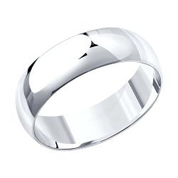 Обручальное кольцо из белого золота SOKOLOV 110029-3 110029-3 фото