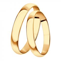 Золотое обручальное кольцо 4 мм SOKOLOV 110030 110030 фото