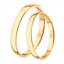 Золотое обручальное кольцо 2 мм SOKOLOV 110032 110032 фото