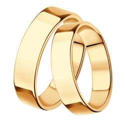 Золотое обручальное кольцо 4 мм SOKOLOV 110200 110200 фото