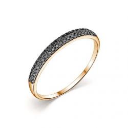 Золотое кольцо АЛЬКОР 12324-113 с бриллиантом 12324-113 фото
