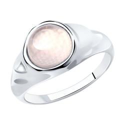 Серебряное кольцо SOKOLOV 83010146 с кварцем 83010146 фото