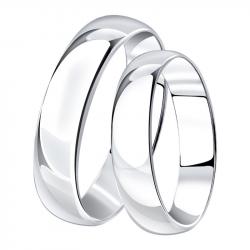 Серебряное обручальное кольцо 4 мм SOKOLOV 94110001 94110001 фото