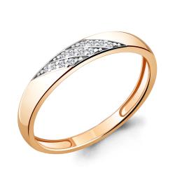 Золотое кольцо AQUAMARINE 963794к с бриллиантом 963794к фото