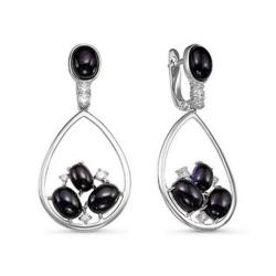 Серебряные серьги КЮЗ Del