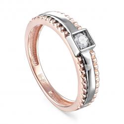 Золотое кольцо KABAROVSKY K11-01244-1000 с бриллиантом K11-01244-1000 фото