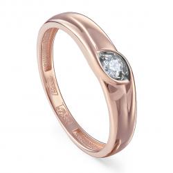 Золотое кольцо KABAROVSKY K11-01251-1000 с бриллиантом K11-01251-1000 фото