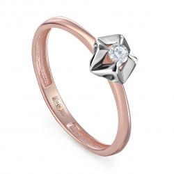 Золотое кольцо KABAROVSKY K11-01277-1000 с бриллиантом K11-01277-1000 фото