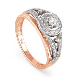 Золотое кольцо KABAROVSKY K11-0765-1000 с бриллиантом K11-0765-1000 фото