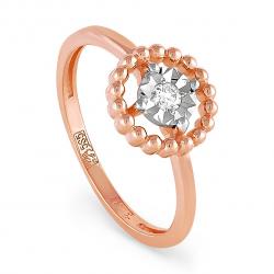 Золотое кольцо KABAROVSKY K11-0903-1000 с бриллиантом K11-0903-1000 фото
