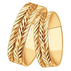 Золотое обручальное кольцо 5 мм Красносельский ювелир АК423 АК423 фото