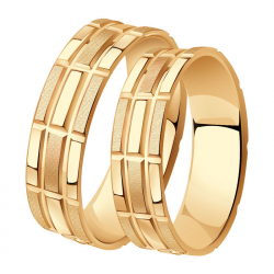 Золотое обручальное кольцо 5 мм Александра КТ029ск КТ029ск фото