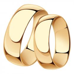 Золотое обручальное кольцо 7,5 мм Красносельский ювелир КШ0015 КШ0015 фото