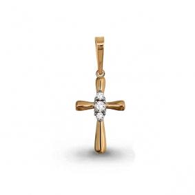 Золотая подвеска AQUAMARINE 22896А 22896А фото