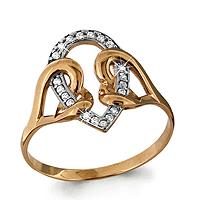 Золотое кольцо AQUAMARINE 63332 63332 фото