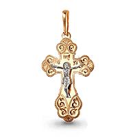 Золотая подвеска AQUAMARINE 11390 11390 фото