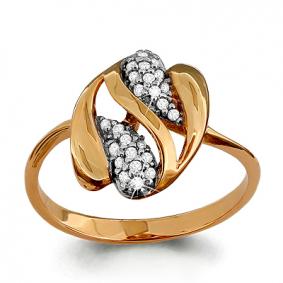 Золотое кольцо AQUAMARINE 62932 62932 фото