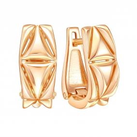 Золотые серьги Золотые узоры 00-52-0936-00 00-52-0936-00 фото