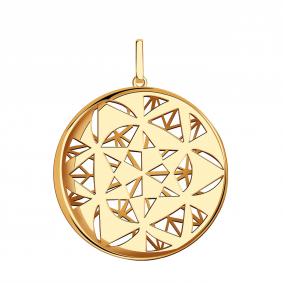 Золотая подвеска Золотые узоры 00-53-0902-00 00-53-0902-00 фото