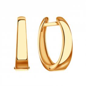 Золотые серьги Золотые узоры 00-62-0111-00 00-62-0111-00 фото