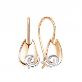 Золотые серьги Золотые узоры 00-62-0222-00 00-62-0222-00 фото