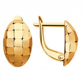 Золотые серьги Золотые узоры 00-62-0337-00 00-62-0337-00 фото