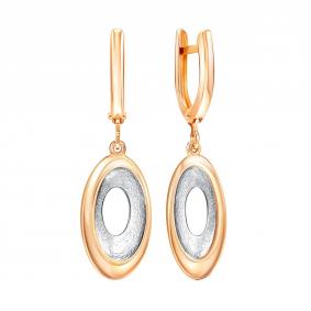Золотые серьги Золотые узоры 00-62-0472-00 00-62-0472-00 фото